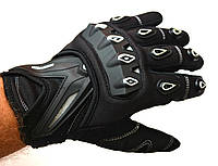 Мото перчатки SCOYCO MC10 white, мотоперчатки текстильные с защитой