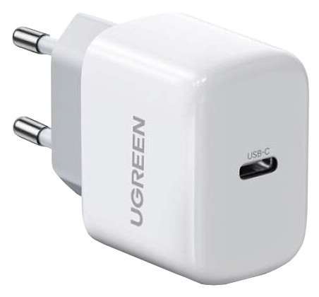 Зарядний пристрій Ugreen Mini PD 20 W Fast Charger White (CD241)