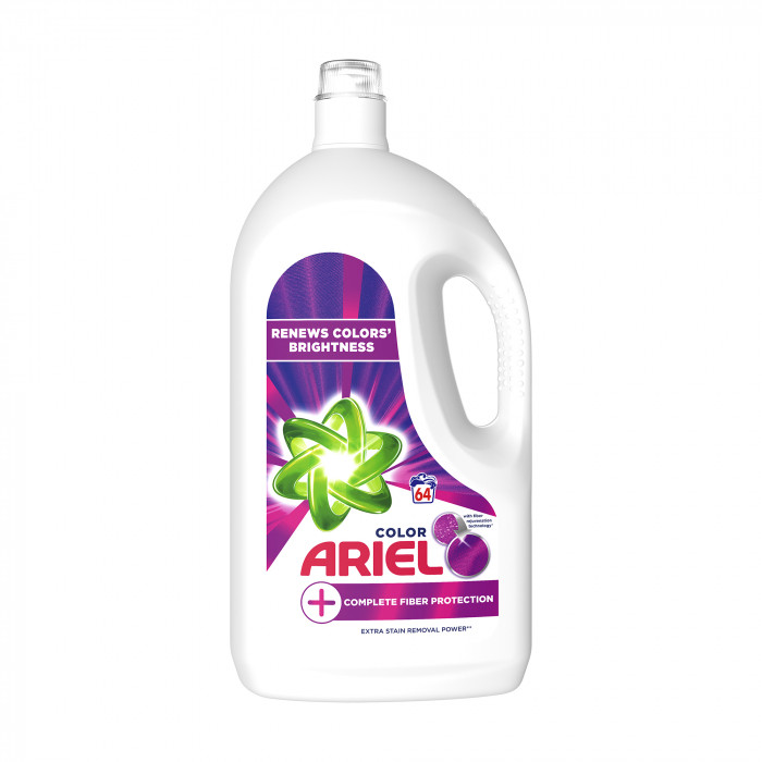 Гель для стирки Ariel Color + Полная защита волокон, 64 стирки, 3.575 л
