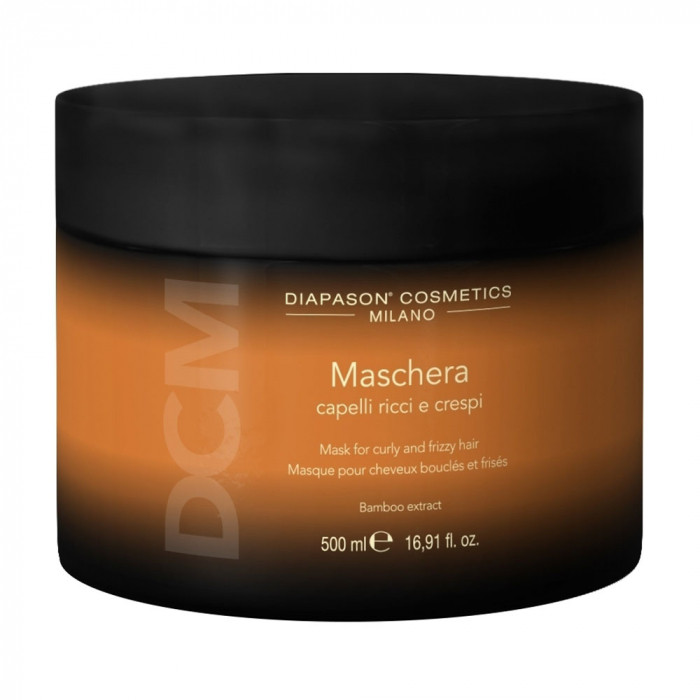 Маска дисциплинирующая для непослушных волос DCM Mask For Curly And Frizzy Hair с экстрактом бамбука, 500 мл
