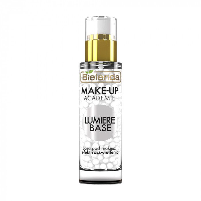 База под макияж Bielenda Make-Up Academie Lumierе Base жемчужная, 30 г