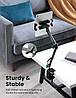 Тримач затискач для смартфона планшета UGREEN Tablet Holder With Overhead Long Arm настільний Black (LP144), фото 5