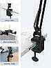 Тримач затискач для смартфона планшета UGREEN Tablet Holder With Overhead Long Arm настільний Black (LP144), фото 7