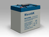 Аккумулятор гелевый MastAK MA12-55DG (12v 55Ah)