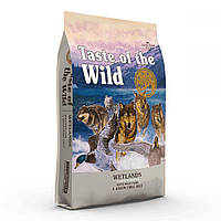 Taste of the Wild Wetlands Canine на основе мяса утки с добавлением жареной дичи для взрослых собак - 5.67 кг