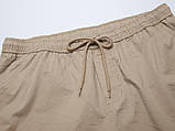 Чоловічі класичні короткі шорти на шнурках, фото 3