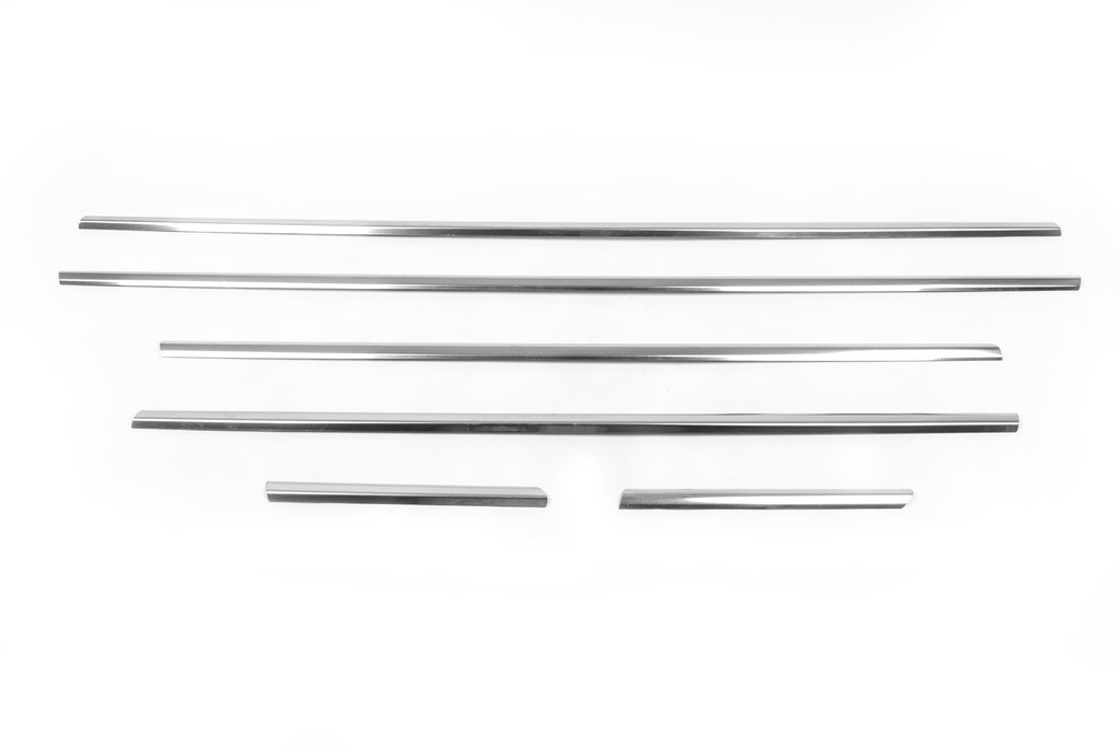 Нижні сталеві молдинги (нерж.) - BMW X5 E-70 2007-2013 рр., фото 1