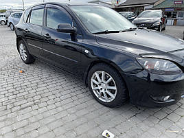 Дефлектори вікон (вітровики) Mazda 3 2003-> 5D 4шт (HIC)