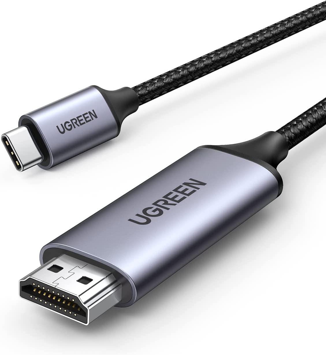 Кабель переходник Ugreen USB Type-C to HDMI 4K 60HZ 1.5 м (MM142), фото 1