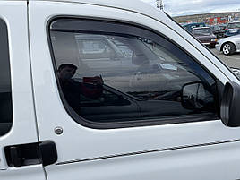 Дефлектори вікон (вітровики) Citroen Berlingo 1996-2008 (вставні, 2 шт.) (HEKO)