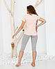 Піжама футболка+бриджі 0189/218 Barwa Garments, фото 4