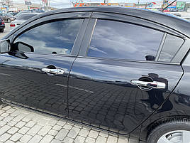 Дефлектори вікон (вітровики) Mazda 2003-2009 Sedan
