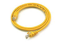 Патч-корд Ugreen мережевий кабель Cat 5e UTP Lan Cable 5 м Yellow (NW103)