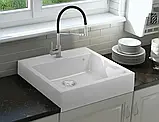 Кухонна мийка KERNAU KGS N 60 1B PURE WHITE — MegaLavka, фото 2