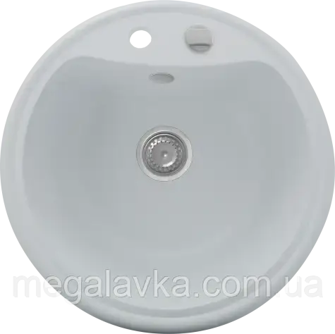 Кухонна мойка KERNAU KGS T 51 1B PURE WHITE - MegaLavka
