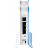 Маршрутизатор Mikrotik hAP lite TC RB941-2ND-TC (N300, 650MHz/32Mb, 4x10/100 Ethernet ports, 1,5 dBi, фото 4