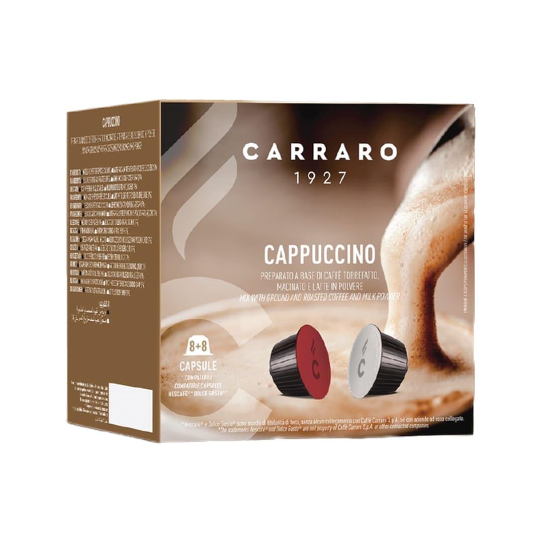 Кава в капсулах DG Carraro Cappuccino 16 шт.
