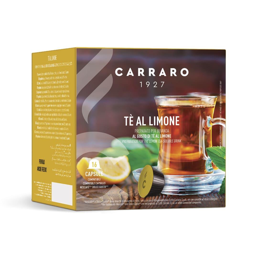 Чай у капсулах DG Carraro Te Al Limone 16 шт.