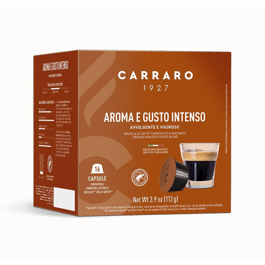 Кава в капсулах DG Carraro Aroma E Gusto Intenso 16 шт.