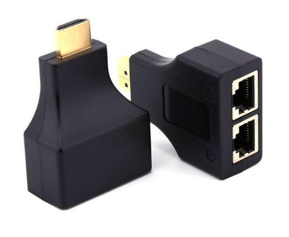 HDMI подовжувач кабель до 30 м за крученою парою UTP EXTENDER FULL HD 1080P