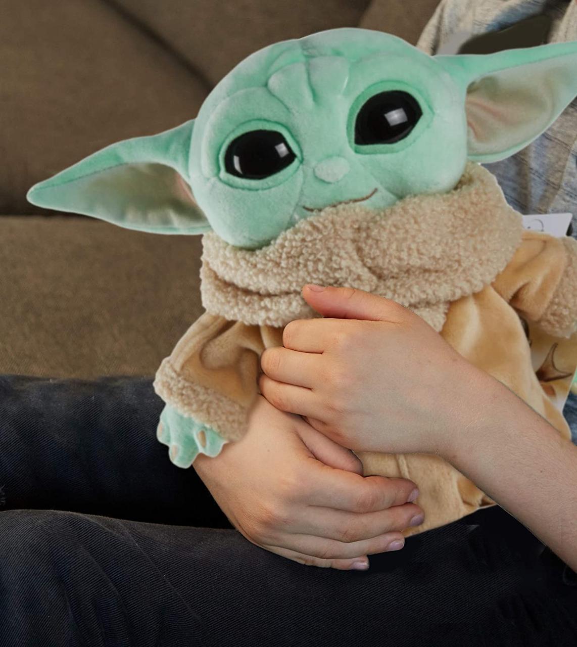 Мягкая игрушка звездные войны малыш йода Yoda Baby Mandalorian GWH23 - фото 2 - id-p1599246544