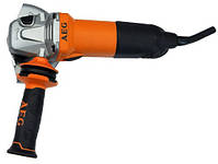 Кутова шліфувальна машина мала AEG WS10-125SK (діаметр круга 125 мм., кейс) 4935451303, фото 2