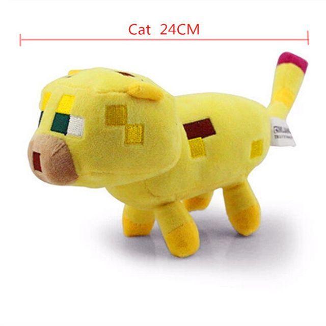 Іграшка MineCraft майнкрафт оцілот ozelot 24 або 45 см. жовтий кіт, фото 1