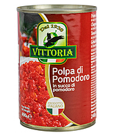 Помідори перетерті Vittoria Polpa di Pomodoro, 400 г, 24шт/ящ
