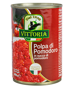 Помідори перетерті Vittoria Polpa di Pomodoro, 400 г, 24шт/ящ