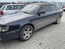 Дефлектори вікон (вітровики) Audi 100/A6 4D 1990-1997 (C4) 4шт (HIC)