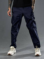 Чоловічі подовженні спортивні штани з плащової тканини з сітчастою підкладкою розміри від 52 до 58