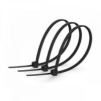Стяжка кабельная черная 5х500 нейлон (100шт) ZIPLEX