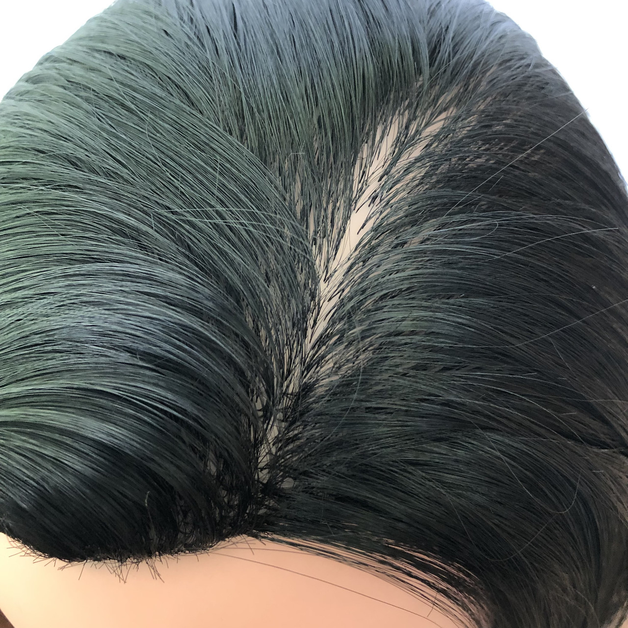 Манекен голова навчальна для стрижки зачісок перукарська манікен, фото 3