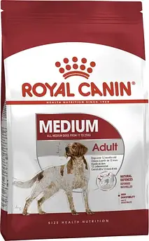 Сухий корм Royal Canin Medium Adult для дорослих собак середніх порід старше 12 місяців 15 кг