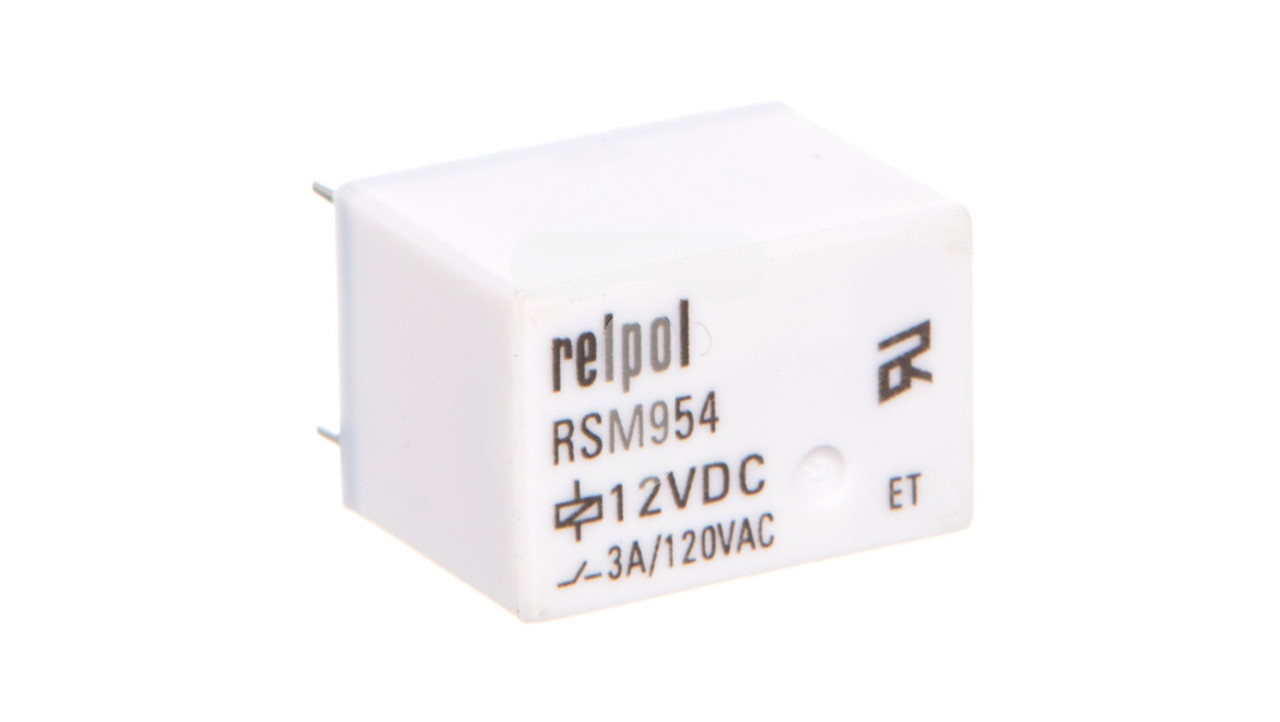 Реле проміжне RELPOL RSM954-0111-85-1012 3А 1CO 12V DC 2614627 (електромеханічне)