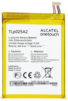 Акумулятор TLP025A1, TLP025A2 для Alcatel, фото 1