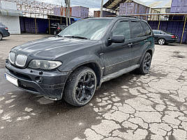 Дефлектори вікон (вітровики) BMW X5 E53 2000-2007 4D 4шт(Heko)