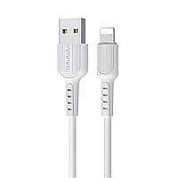 Data-кабель Borofone BX16 USB - Lightning 1m