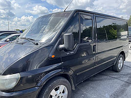 Дефлектори вікон (вітровики) Ford Transit 2000-2014 (вставні, 2 шт.) (HEKO)