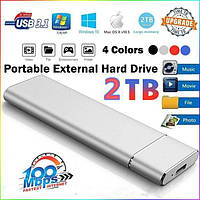 Портативний зовнішній міні- диск WORUIJIA USB3.1, 2 ТБ 2000b