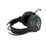 Комп'ютерні ПК ігрові геймер навушники гарнітура XTRIKE ME GH-605 з різнобарвною RGB-підсвіткою й мікрофоном, фото 5