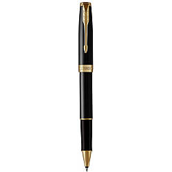 Ручка-ролер Parker SONNET 17 Black Lacquer GT RB (86025)