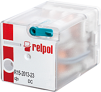 Реле промежуточное RELPOL R15-2013-23-1024-WTL 10А 3CO 24V DC (электромеханическое)