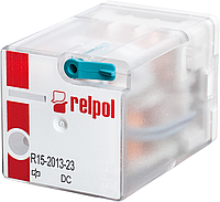 Реле промежуточное RELPOL R15-2013-23-1220-WT 10А 3CO 220V DC 802863 (электромеханическое)