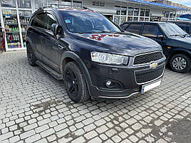 Дефлектори вікон (вітровики) Chevrolet Antara / Captiva 2007-2011; 2011 -> 4шт (HIC)