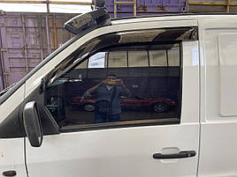 Дефлектори вікон (вітровики) клейкі/накладні Д/о Mercedes Vito 638 1995-2003 (ck) 2 шт (ANV-AIR)