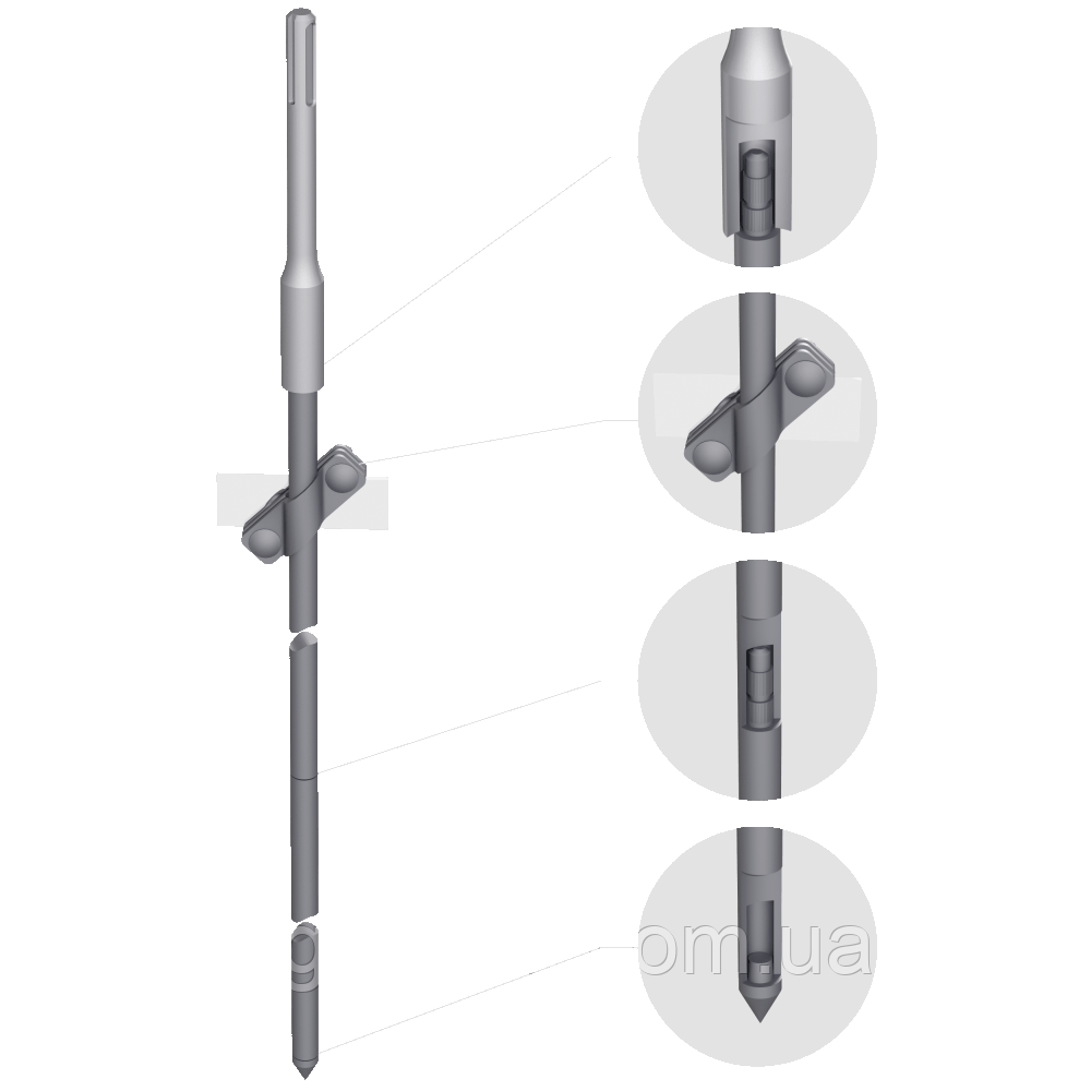 Комплект D20 довжиною 3,0 м (L3000), фото 1