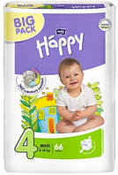 Подгузники Bella Baby Happy 4 Maxi (8 - 18 кг) 66 шт.