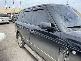 Дефлектори вікон (вітровики) Land Rover Range Rover Vogue 2002-2012 4шт (HIC)