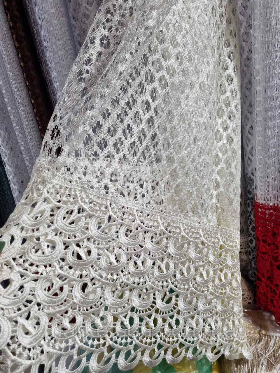 Тюль арка готова 3м,для кухні,спальні,дитячої,балкону,веранди